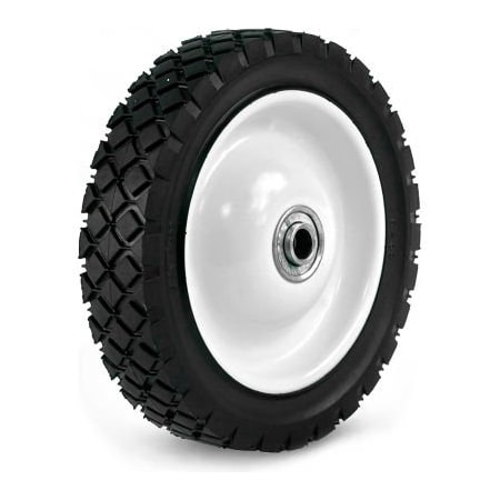 Martin Wheel Martin Wheel Light Duty Steel Wheel 715-OF - 7 x 1.50 - 1-3/8" Offset Hub - 1/2" BB - Diamond Tread 715-OF